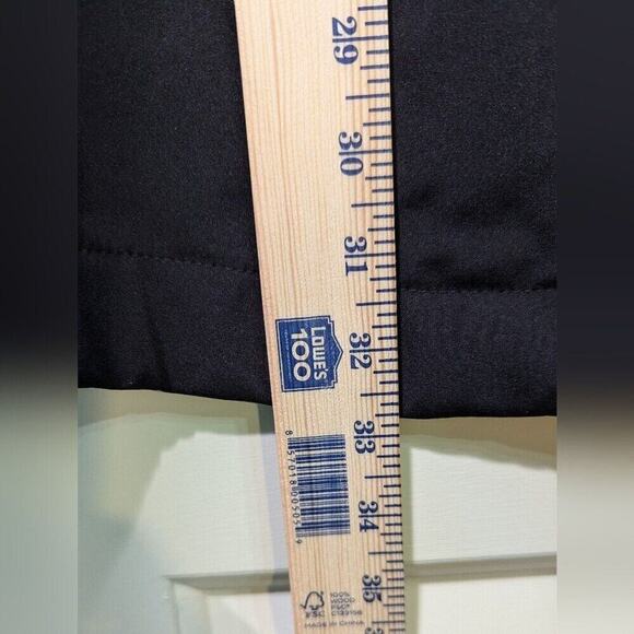 Nine West Women’s Soft Shell Removable Hood Zip Up Trench Coat Black Size L - Picture 11 of 14